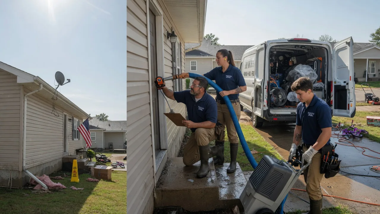 Ceiling Water Damage Restoration in Malta, ID near me